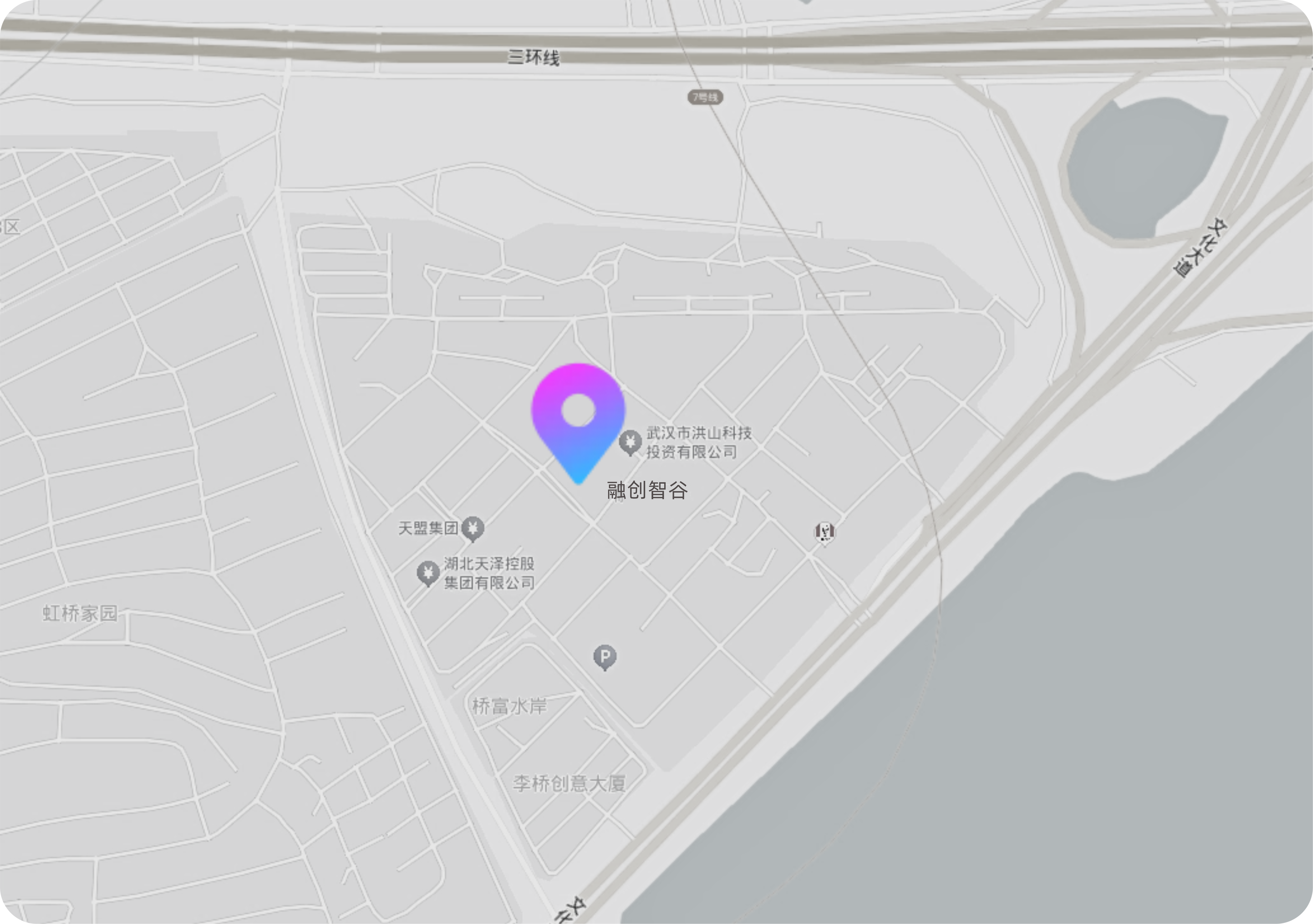 客户服务中心 (武汉) 地图